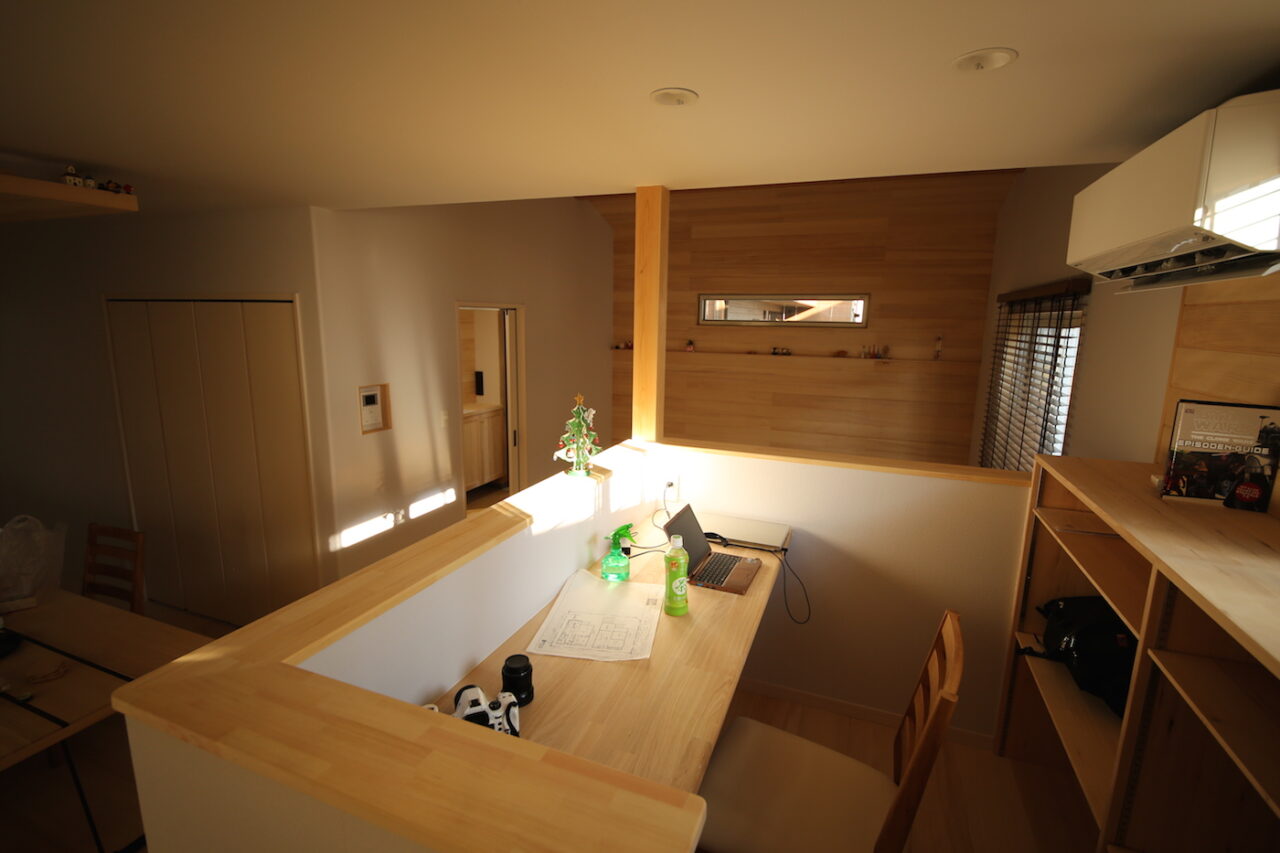 自然光の室内 - K.S様邸 新発田市 - もみの木の家 施工事例